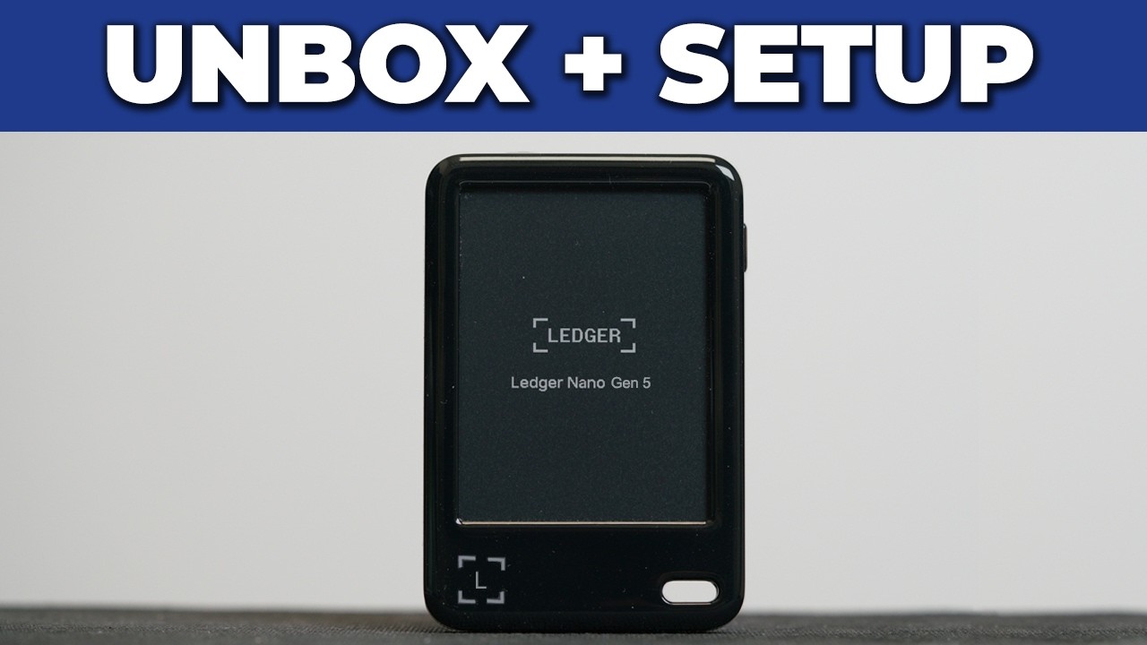 Ledger Nano Gen 5 Unboxing & Setup Tutorial 2026