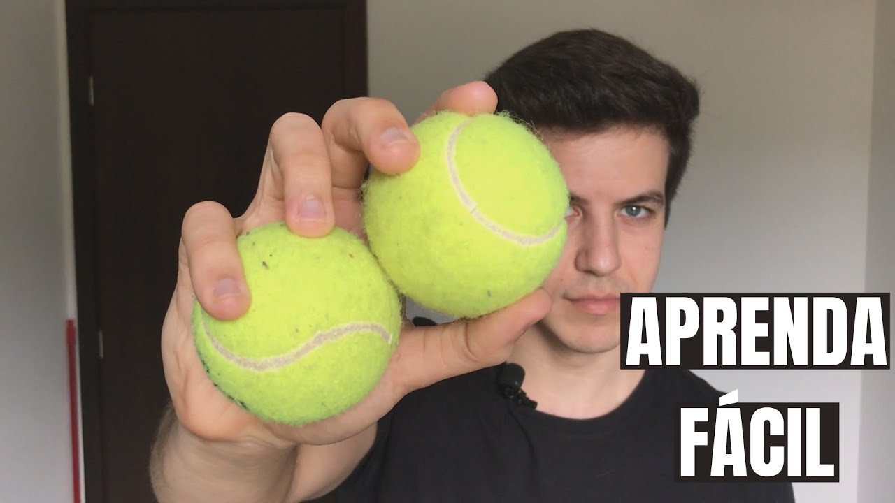 Aprenda fácil em casa: malabarismo com 2 bolas