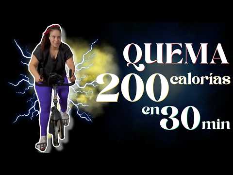 Rutina Para Bajar Peso en Bicicleta Estática: Fuerza + Cardio Intenso en 30 Minutos (200 Calorías)