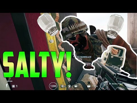 FAKE Diamond Gets SALTY! - Rainbow Six Siege