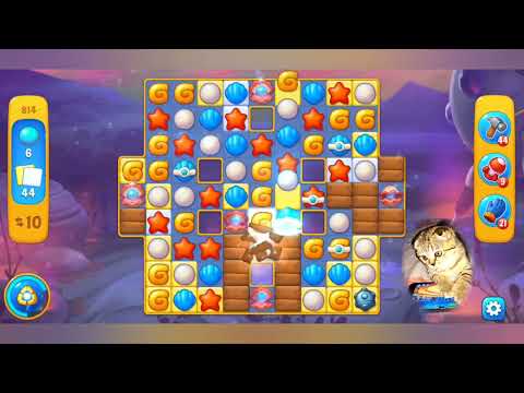 Fishdom 2022, no Boosters,   814     level  -  прохождение без бустеров,   814   уровень.