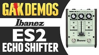Video thumbnail for Ibanez - ES2 Echo Shifter Demo at GAK by GAK