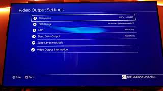 My Recomended Video Output Settings for PS4 Pro | Sony X900E