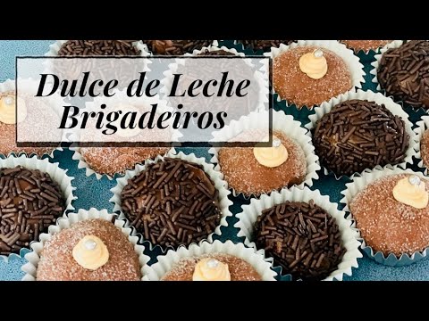 How to make dulce de leche with 3 ingredients | Dulce de Leche Brigadeiro Brazilian Truffles