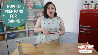 How to Prepare Pans for Baking | cake pan, sheet pan, bundt 