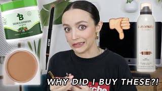 CRAP PRODUCTS IM THROWING AWAY + STUFF IVE USED UP