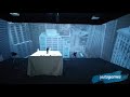 Hotselling Amusement Park Immersile Holographic Dining Table Theme Restaurant Interactive Projection