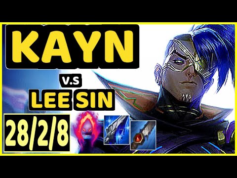 4LAN (KAYN) vs LEE SIN - 28/2/8 KDA JUNGLE GAMEPLAY - BR Ranked DIAMOND