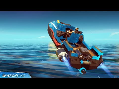 Catch Air With a Motorboat *Easy Method* - Fortnite Challenge