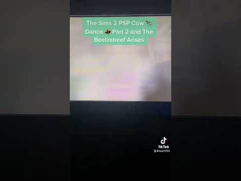 The Sims 2 PSP Cow Dance