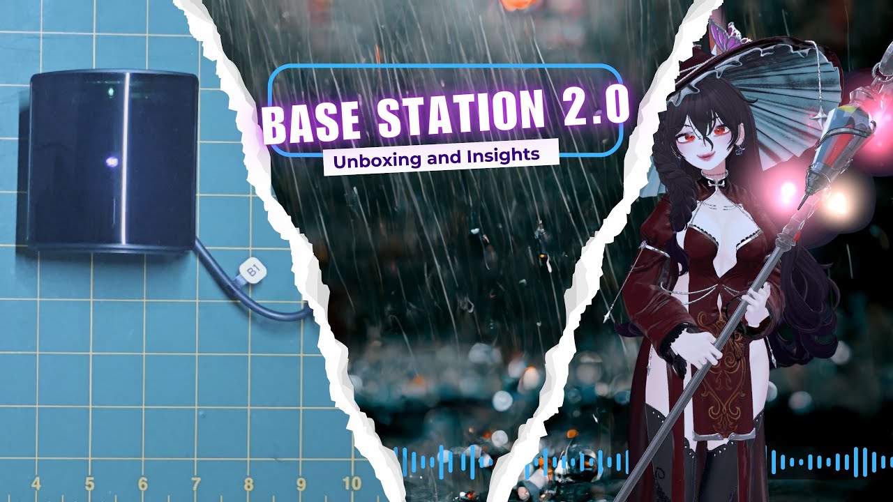 Vive Base Station 2.0 Unboxing – What’s Inside & How to Set It Up (Wearing Rebocap in the meantime)