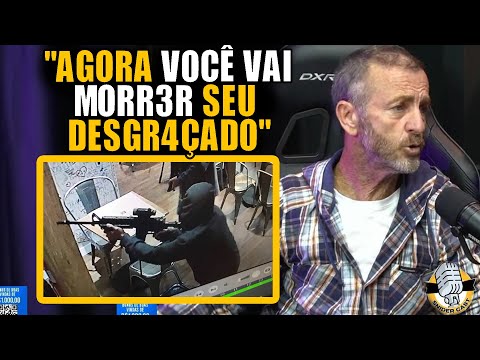 OLHEI PRA FRENTE E TINHA UM CARA COM 2 ARMAS NA MÃO PRONTO PRA ME MATAR