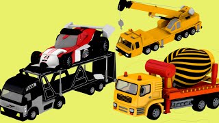 Excavator videos for children  Construction trucks