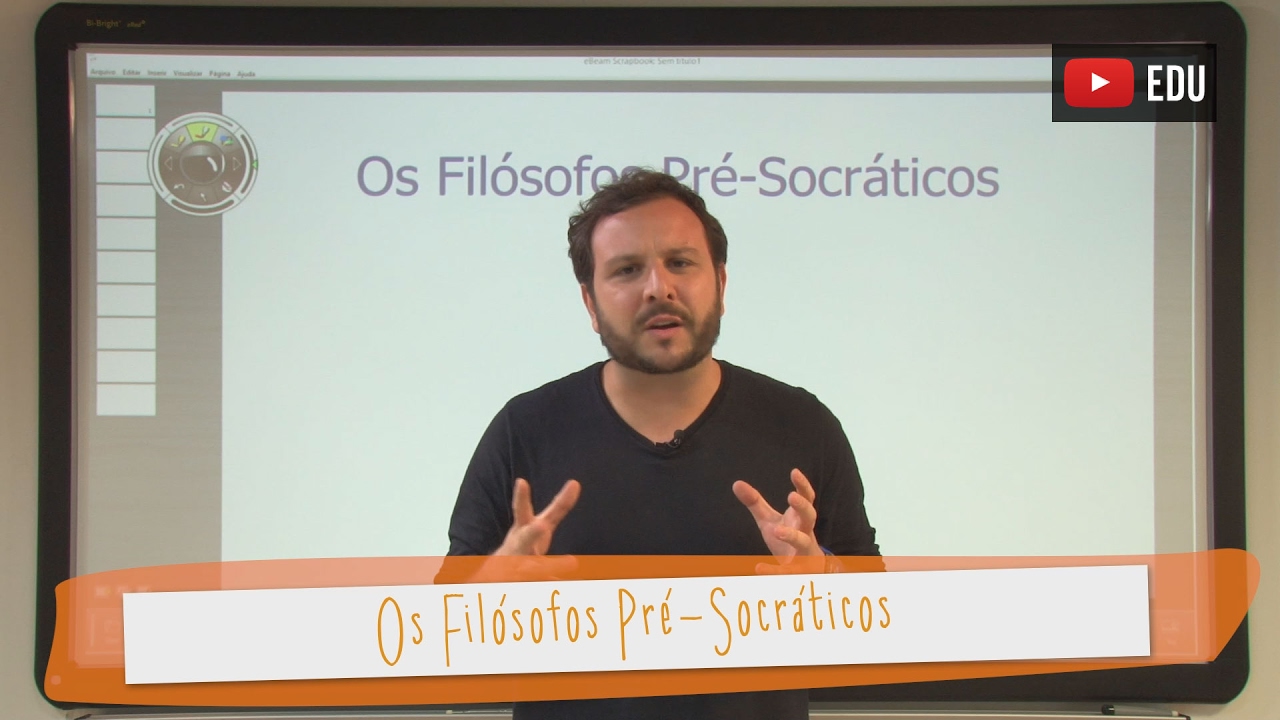 Videoaulas Poliedro | Os filósofos Pré-Socráticos