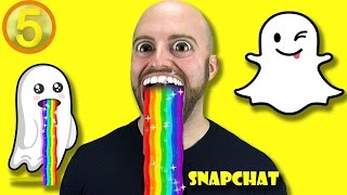 AMAZING Facts You Never Knew About SNAPCHAT! - Facts in 5