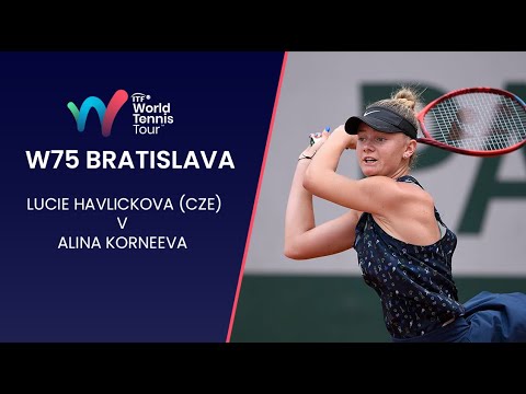 Lucie Havlickova (CZE) v Alina Korneeva | W75 Bratislava Final | Highlights | ITF