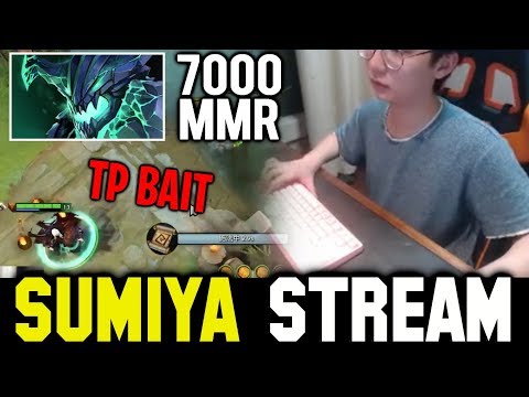 SUMIYA Tp Bait against 7k MMR Newbee.B Midlaner | SUMIYA Invoker Stream Moments #584