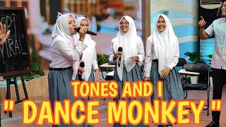 Download lagu TONES AND I - DANCE MONKEY (COVER CHERYLL PUTIH ABU-ABU) mp3