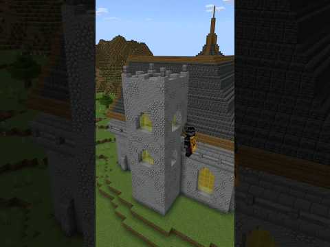 Insane! Epic Minecraft Church Build - Unbelievable Custom Trees!