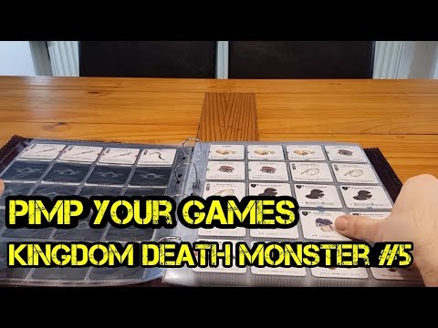 Pimp your Games - Kingdom Death Monster 1.5 - #5 - Organize your Game - Boardgame Digger