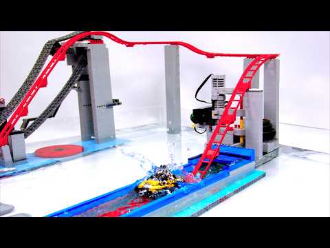 I Built a LEGO Water Coaster!