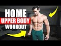 UPPER BODY WORKOUT | NO EQUIPMENT NEEDED | BAND VARIATIONS