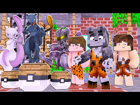 Minecraft : PRIMAL POKÉMON - ACHEI A NOVA LUCKY PIXELMON PRIMITIVA PRA CAPTURAR O MEWTWO! #10