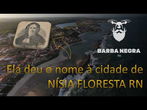 Ela carrega o nome de Nísia Floresta | Voo com drone em Camurupim
