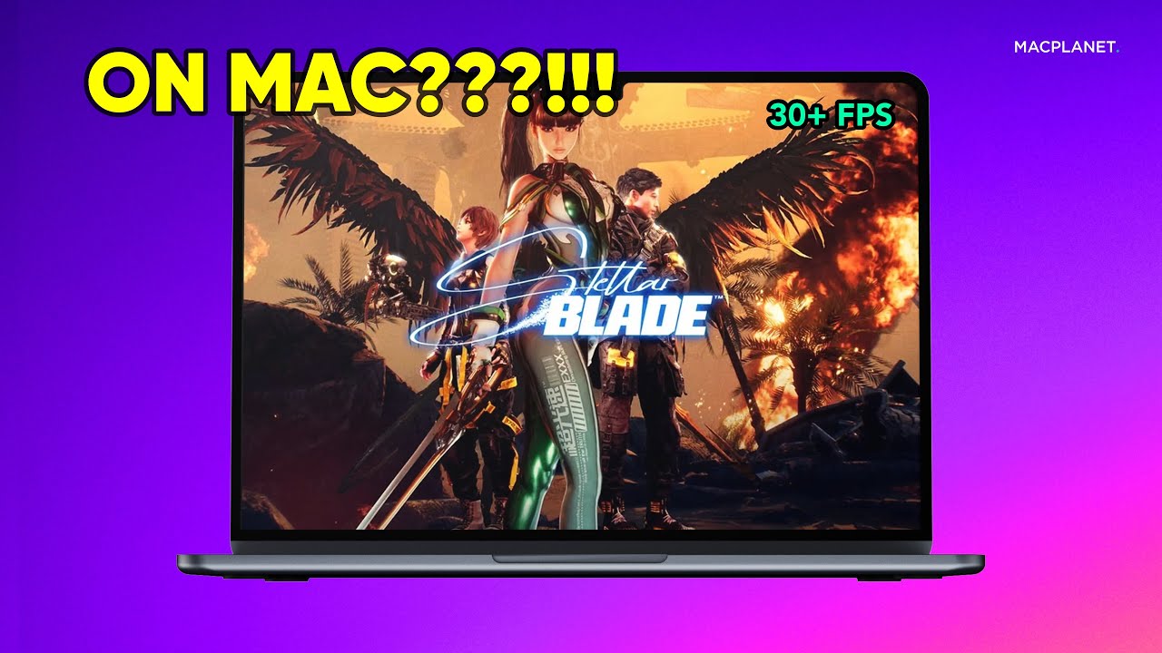 I Tested Stellar Blade on MacBook Air So You Don’t Have To !