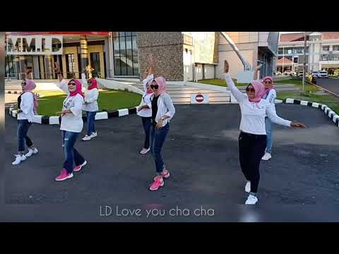 Linedance Love you cha cha. Choreo: grace david. Demo: Manis Manja Group LD
