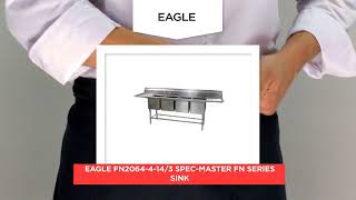 Eagle FN2064-4-14/3 Spec-Master FN Series Sink