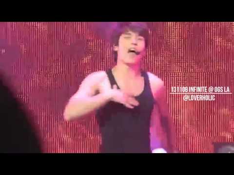 [131108] paradise - INFINITE OGS LA (woohyun focus)