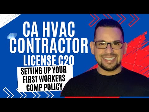HVAC California Contractors License C20: How to Purchase a Sole Owner or Ghost Workers Comp Policy