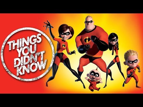 7 Things You (Probably) Didn't Know About The Incredibles Video