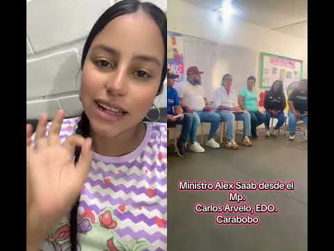 Visita del Ministro Alex Saab en el Municipio Carlos Arvelo, Estado Carabobo 