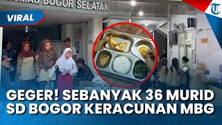 GEGER! SEBANYAK 36 SISWA SD di Kota Bogor Keracunan MBG, Alami Mual Hingga Muntah,3 Dirawat Intensif