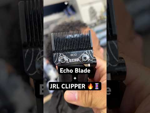 S/C Echo Blade + JRL Clipper GAMCHANGER 🔥💈 #jrlusa #stylecraft #echoblade