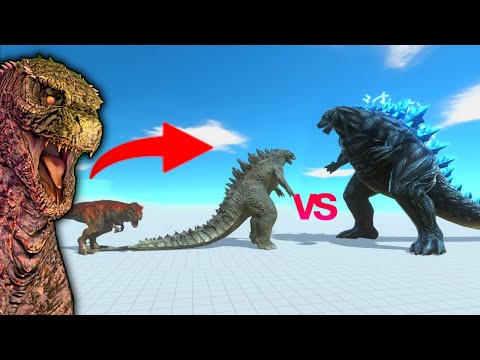 Evolution Of Dinosaurs To Godzilla Kaiju in ARBS