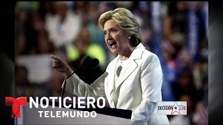 Hillary Clinton arrasa con su mensaje a las mujeres | Noticiero | Noticias Telemundo