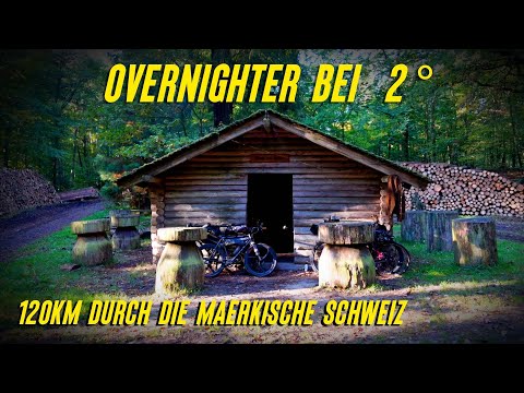 OVERNIGHTER bei 2° Grad - 120KM GRAVELTOUR | Tjorven Geschwindigkeit