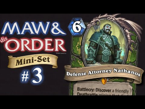 The STRONGEST Deck Gets STRONGER?! + Hunter, Paladin & Warrior Cards! Maw and Disorder Review #03