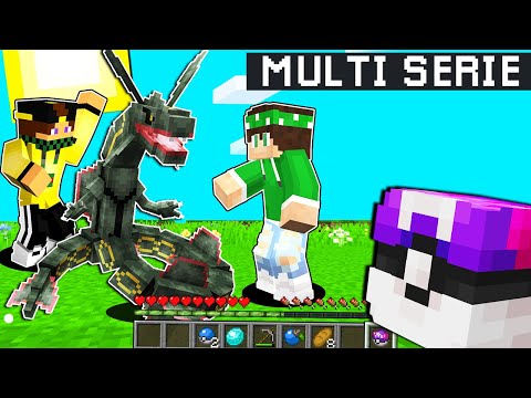 CATTURIAMO RAYQUAZA SHINY con I MIEI AMICI!! - Minecraft MULTIPIXELMON