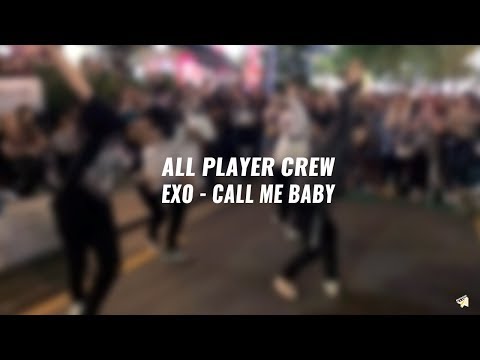 180922 All Player Crew 홍대 버스킹 | EXO 'Call Me Baby'