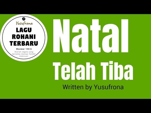 Natal Telah Tiba | Lagu Natal Terbaru 2025 (Official Lyric Video)