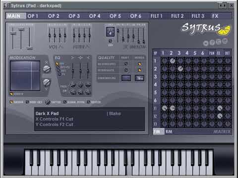 Sytrus VST synthesizer (Image-Line) - Preview of 259 sound patches