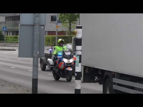 P1, BMW Politiemotor Groningen naar onbekende melding