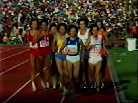 Women's 1500m Final - Los Angeles Olympics - 1984