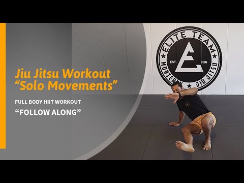 Under 20 Minute Jiu Jitsu HIIT Workout "Follow Along"