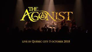 The Agonist - My witness your victim , LIVE québec city 5oct2018
