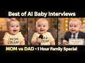 Best Of AI Baby Interviews 1 Hour Special MOM Vs DAD Funniest Family Moments Ever